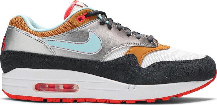 Кроссовки Nike Air Max 1 'Graffiti', белый 
Кроссовки Nike Air Max 1 'Graffiti', белый