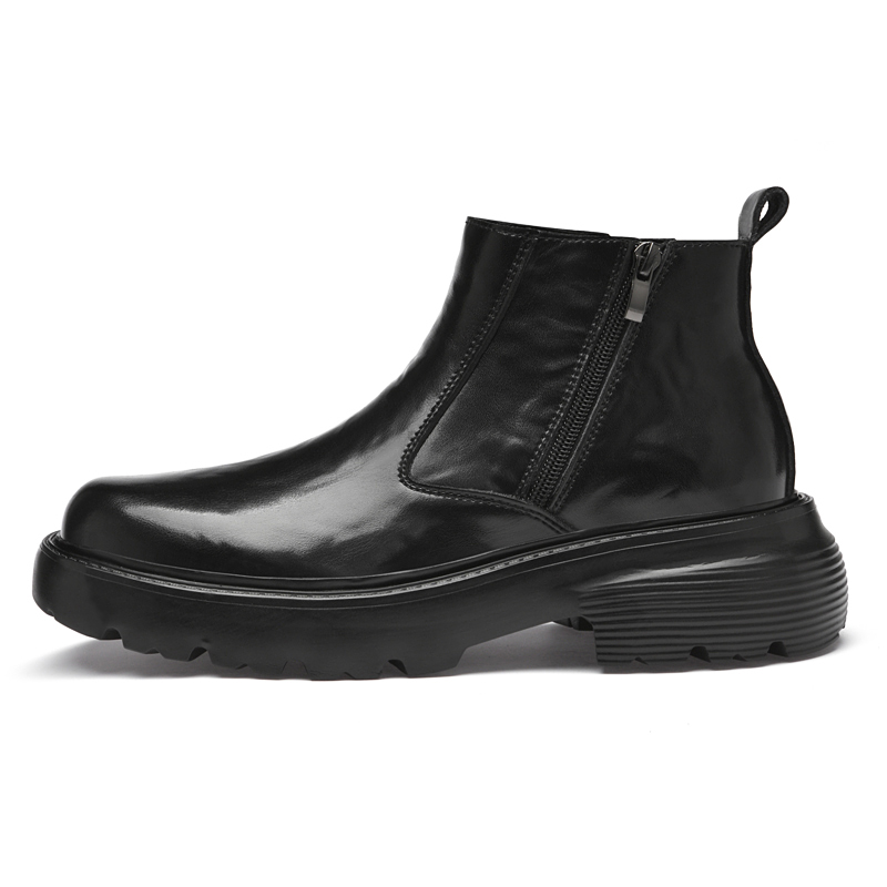 Bull Thunder Мужские зимние ботинки с меховой подкладкой коричневые, цвет Brown Fleece-Lined 
Bull Thunder Мужские зимние ботинки с меховой подкладкой коричневые, цвет Brown Fleece-Lined