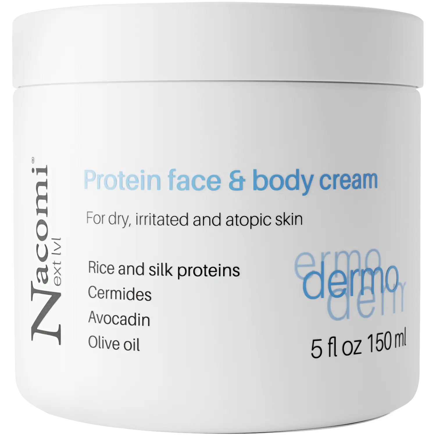 Nacomi Dermo универсальный крем для лица и тела, 150 мл
Nacomi Dermo универсальный крем для лица и тела, 150 мл