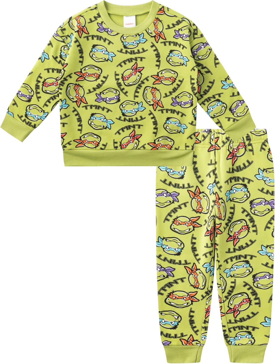 Детский костюм Nickelodeon Teenage Mutant Ninja Turtles, Sweatshirt and Pant, 2 предмета, зеленый
Детский костюм Nickelodeon Teenage Mutant Ninja Turtles, Sweatshirt and Pant, 2 предмета, зеленый