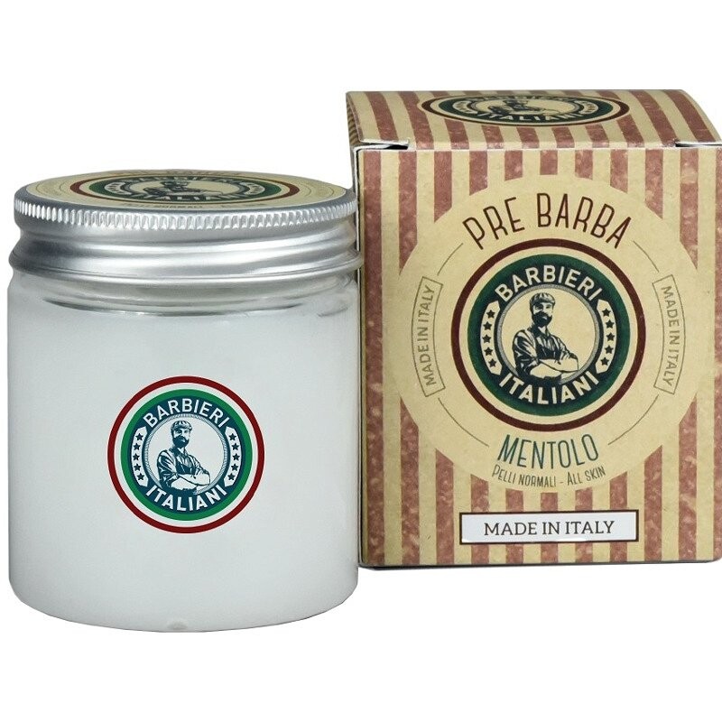 Barbieri Italiani, Крем перед бритьем, ментол, 75 мл
Barbieri Italiani, Крем перед бритьем, ментол, 75 мл