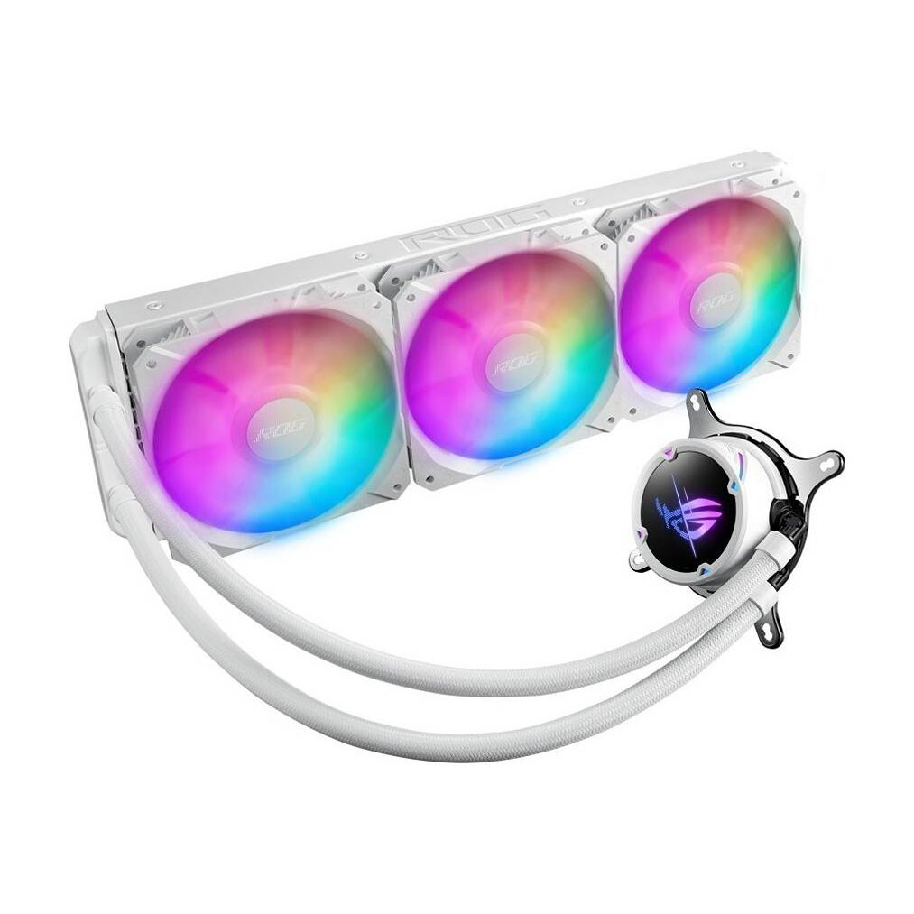 Система водяного охлаждения Asus Rog Strix LC II 360 ARGB, белый
Система водяного охлаждения Asus Rog Strix LC II 360 ARGB, белый