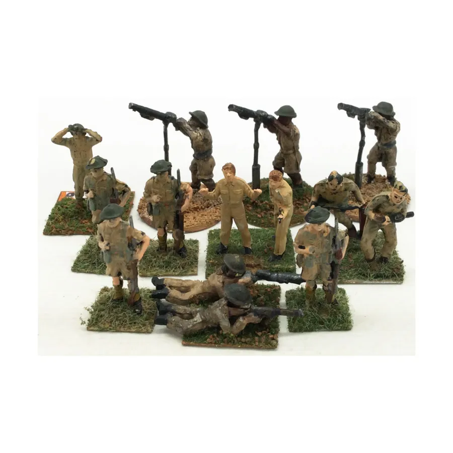 Наземные бригады ВВС Великобритании № 1 времен Второй мировой войны, Miscellaneous Historical Miniatures - Loose Miniatures (Various Scales) (Unknown Manufacturer)
Наземные бригады ВВС Великобритании № 1 времен Второй мировой войны, Miscellaneous Historical Miniatures - Loose Miniatures (Various Scales) (Unknown Manufacturer)