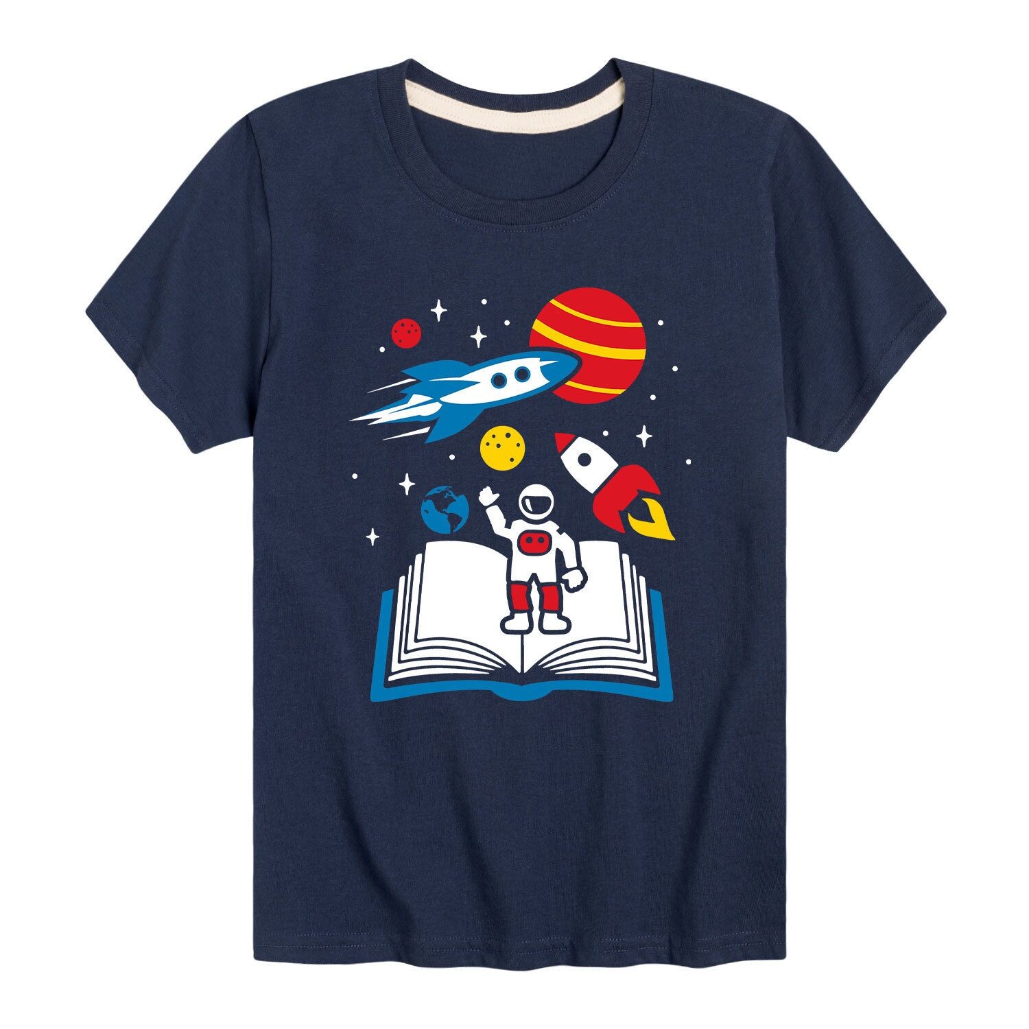 Футболка с рисунком космических полетов для мальчиков 8–20 лет Licensed Character, синий
Футболка с рисунком космических полетов для мальчиков 8–20 лет Licensed Character, синий