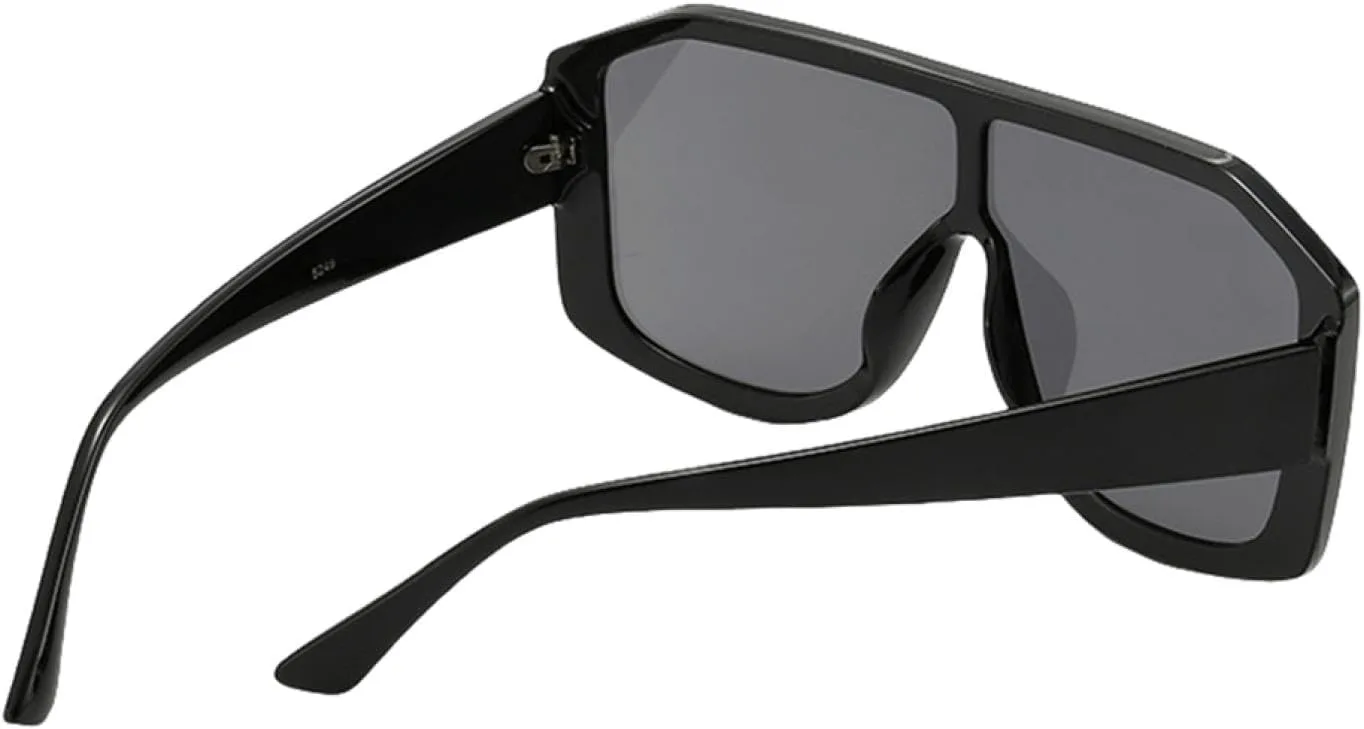 Винтажные солнцезащитные очки большого размера с цельной оправой для женщин и мужчин, роскошные очки унисекс с защитой от УФ-излучения UV400 TKKTLLT, Tea Gradient Tea
Винтажные солнцезащитные очки большого размера с цельной оправой для женщин и мужчин, роскошные очки унисекс с защитой от УФ-излучения UV400 TKKTLLT, Tea Gradient Tea