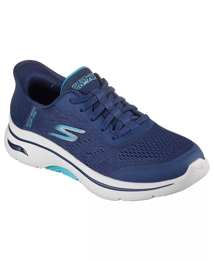 Женские слипоны: прогулочные кроссовки GO WALK Arch Fit 2.0 от Finish Line Skechers, синий
Женские слипоны: прогулочные кроссовки GO WALK Arch Fit 2.0 от Finish Line Skechers, синий