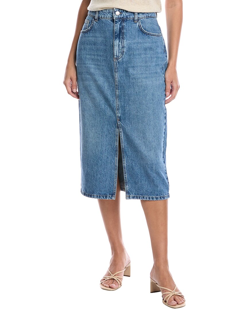 Марелла Нейдж Миди юбка Marella, синий 
Марелла Нейдж Миди юбка Marella, синий