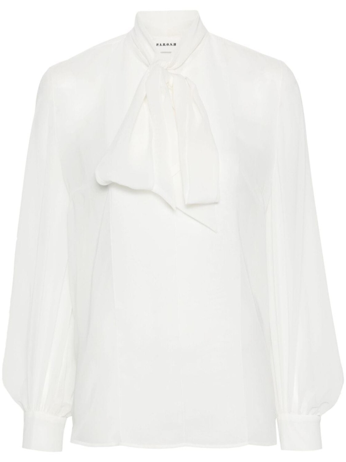P.A.R.O.S.H. блузка с завязками, белый
P.A.R.O.S.H. блузка с завязками, белый