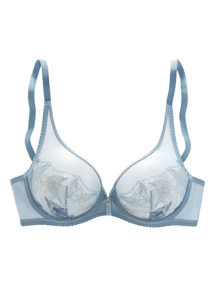 Бюстгальтер на косточках, цвет синий-многоцветный LASCANA
Бюстгальтер на косточках, цвет синий-многоцветный LASCANA