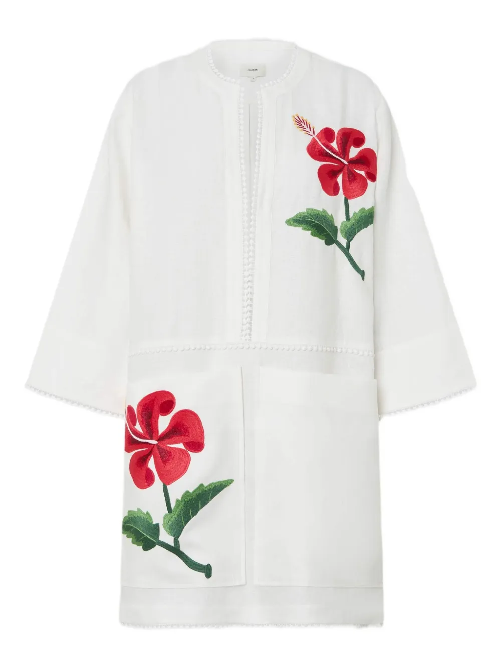 Платье с цветочной вышивкой Oroton, белый
Платье с цветочной вышивкой Oroton, белый