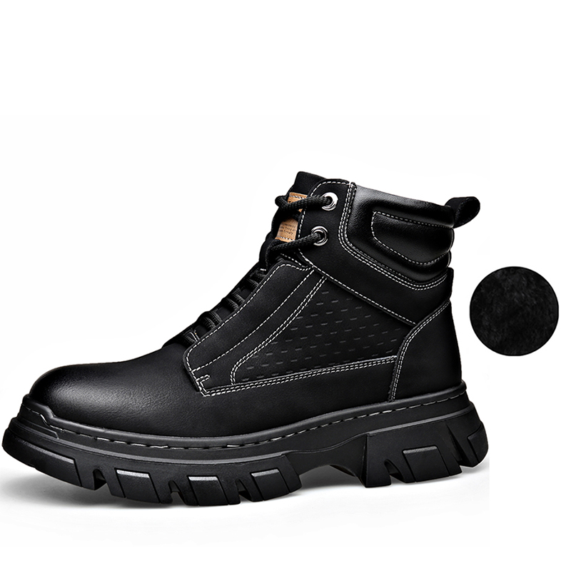 SHUPATE Мужские черные зимние ботинки на шнуровке с меховой подкладкой, цвет Black Fleece-Lined
SHUPATE Мужские черные зимние ботинки на шнуровке с меховой подкладкой, цвет Black Fleece-Lined