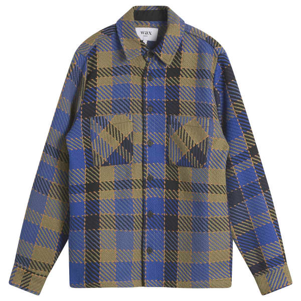Рубашка в клетку "щука" Wax London, синий & хаки
Рубашка в клетку "щука" Wax London, синий & хаки