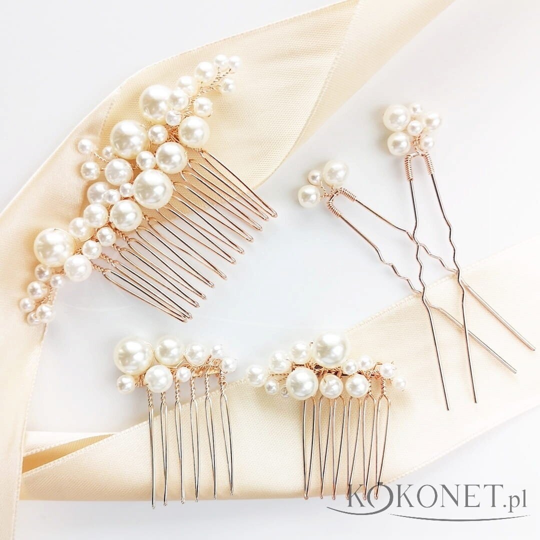 Набор свадебных украшений с жемчугом из розового золота Kokonet
Набор свадебных украшений с жемчугом из розового золота Kokonet