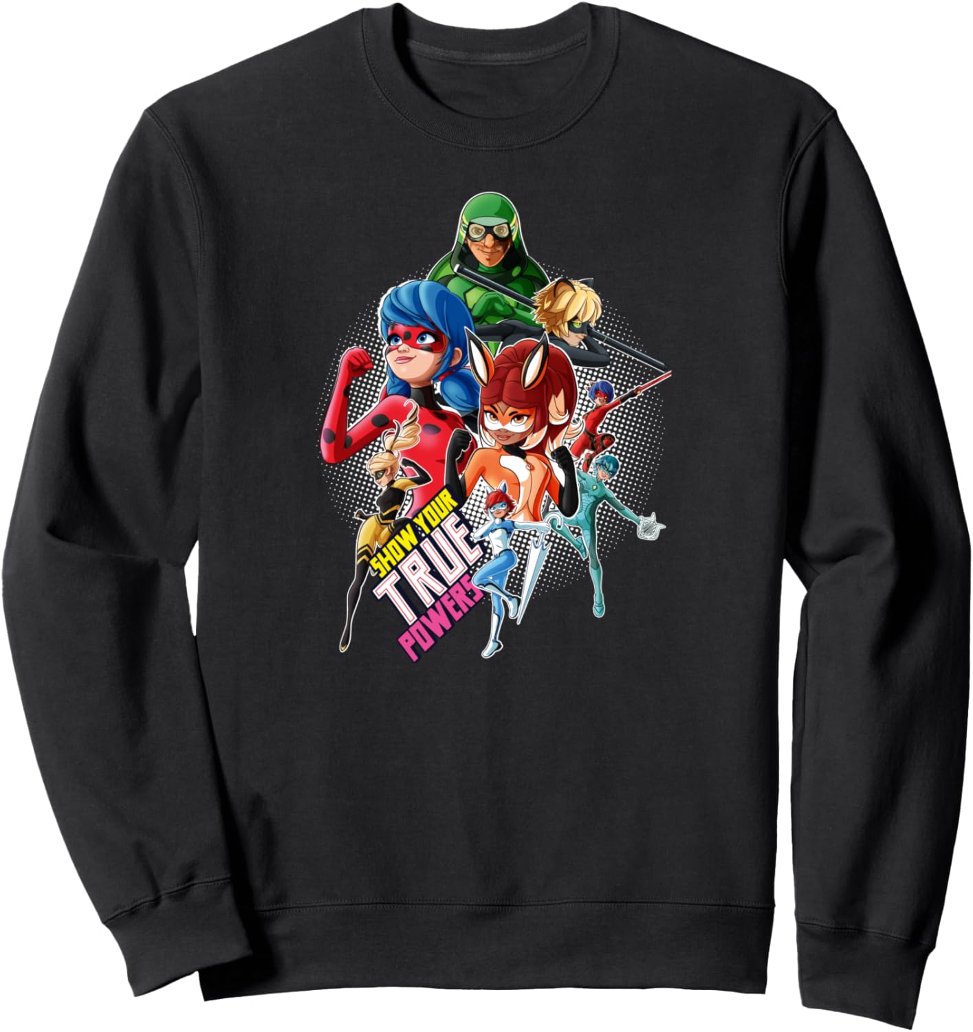 Толстовка Miraculous Collection Ladybug and All Heroes True Powers, черный
Толстовка Miraculous Collection Ladybug and All Heroes True Powers, черный