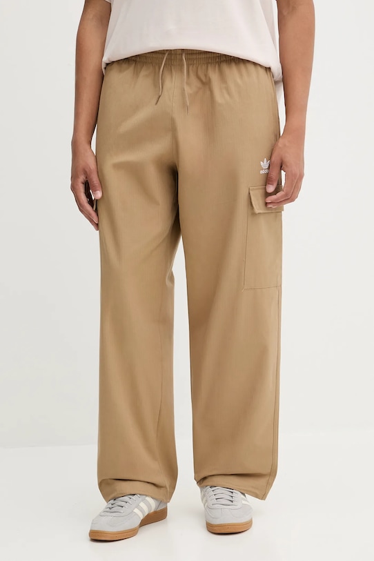 Хлопковые брюки essential Adidas Originals, зеленый
Хлопковые брюки essential Adidas Originals, зеленый