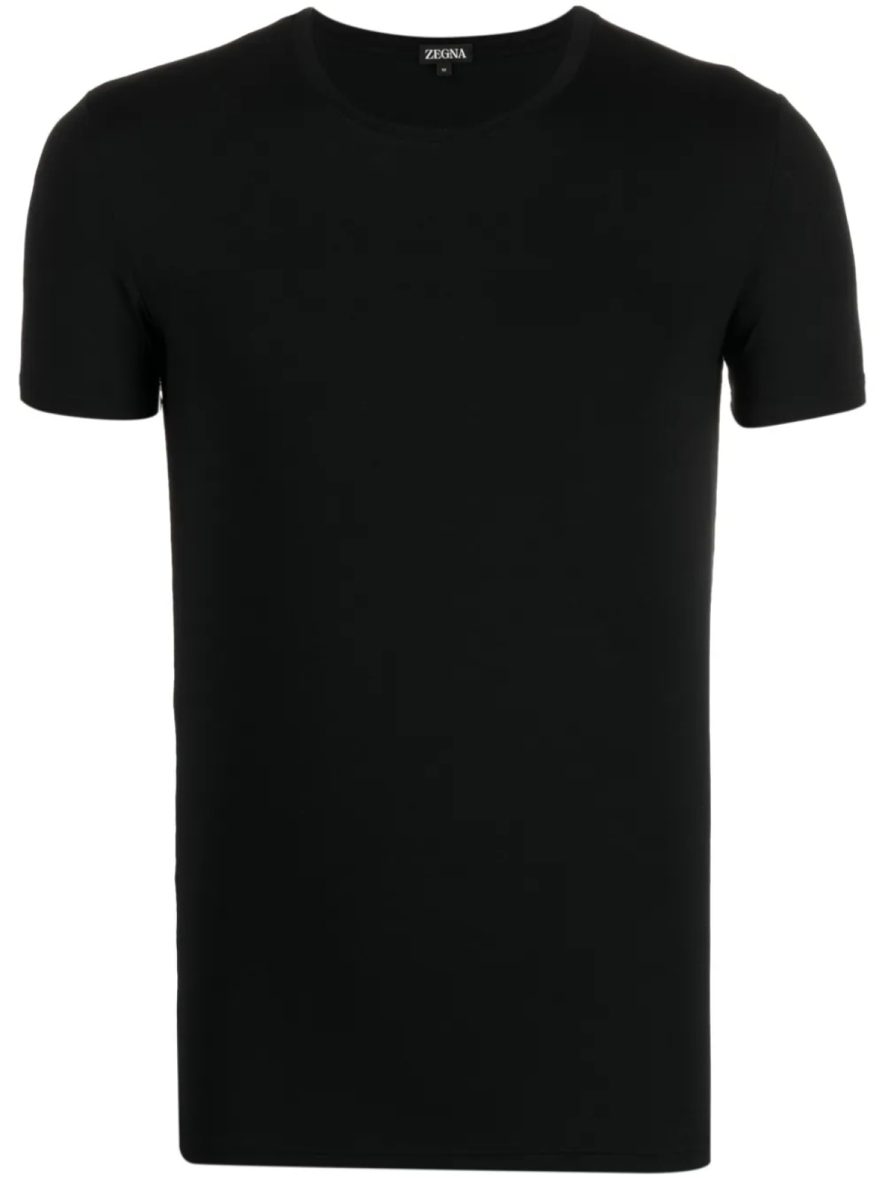 Zegna однотонная футболка, черный
Zegna однотонная футболка, черный