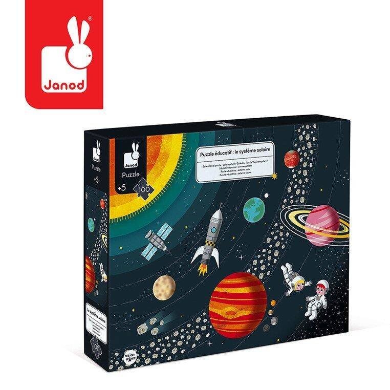 Janod, пазл развивающий Солнечная система, 100 шт.
Janod, пазл развивающий Солнечная система, 100 шт.