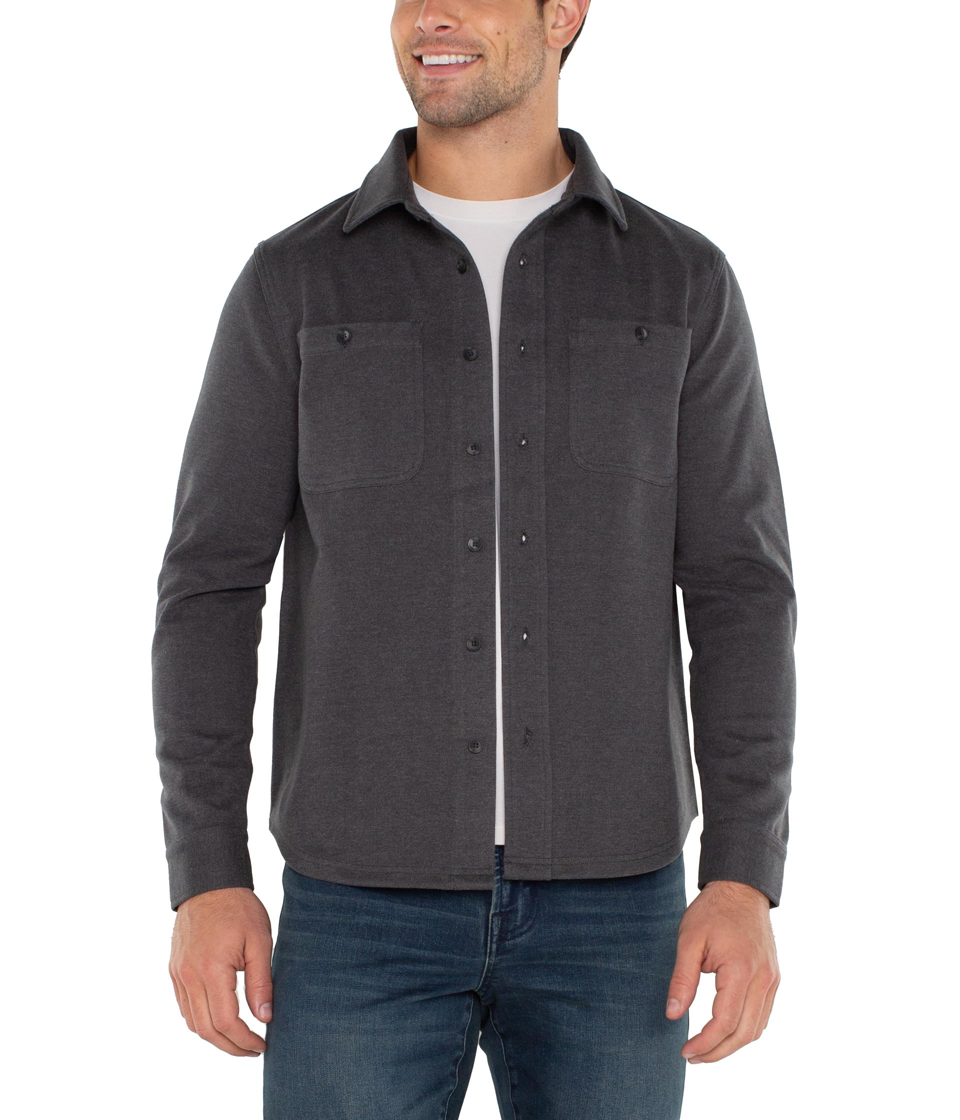 Рубашка Liverpool Los Angeles Knit Long, цвет Black Grey Multi
Рубашка Liverpool Los Angeles Knit Long, цвет Black Grey Multi