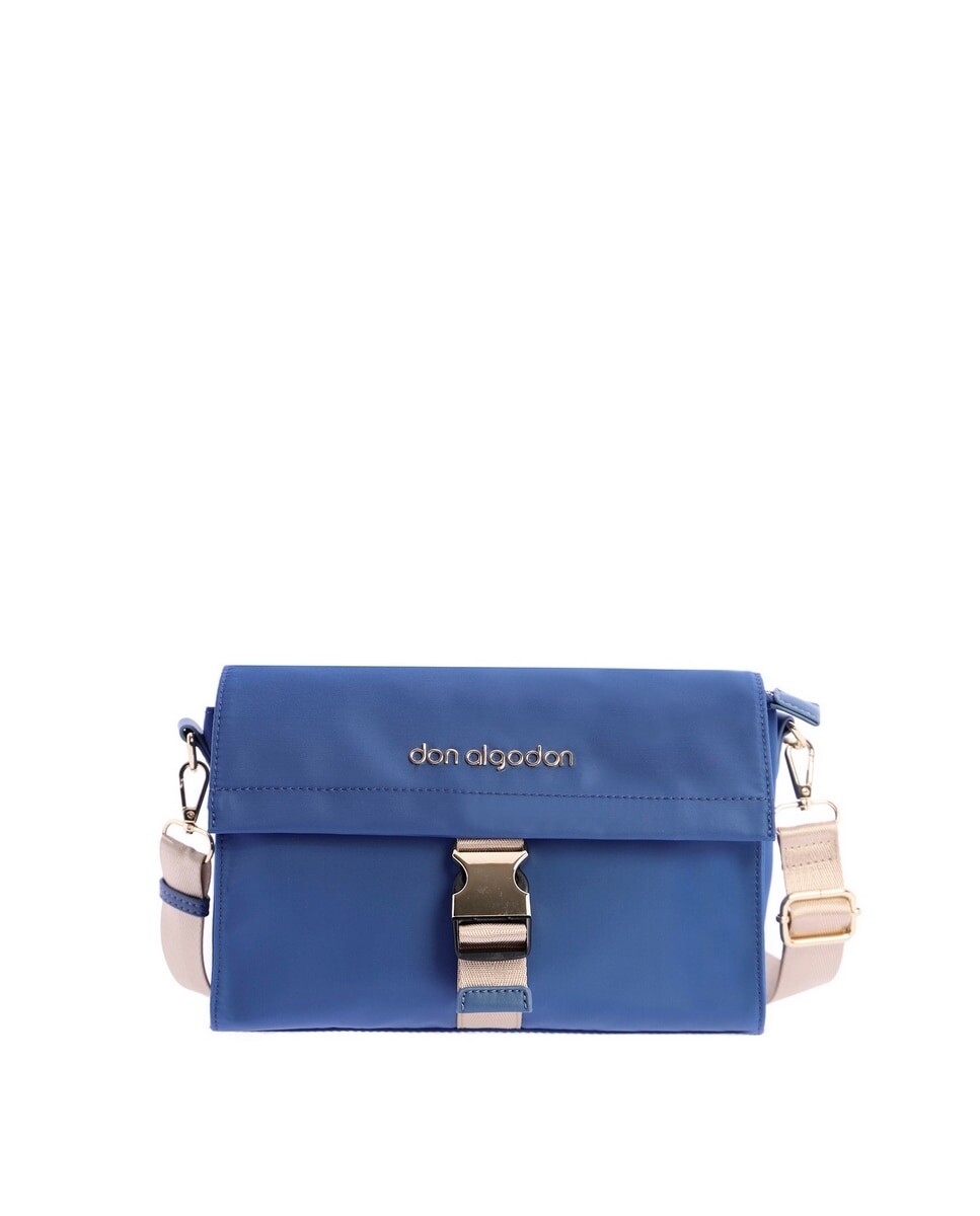 Синяя женская сумка через плечо на молнии Don Algodón, синий
Синяя женская сумка через плечо на молнии Don Algodón, синий