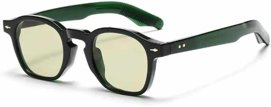 Солнцезащитные очки с защитой от УФ-излучения UV400 | Круглая оправа | Линзы конфетных цветов для занятий спортом на открытом воздухе и вождения DSVIGF, Green Light Yellow
Солнцезащитные очки с защитой от УФ-излучения UV400 | Круглая оправа | Линзы конфетных цветов для занятий спортом на открытом воздухе и вождения DSVIGF, Green Light Yellow