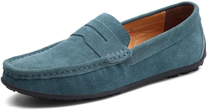 Мужские лоферы WAOLSU из замши, мокасины для вождения, удобные слипоны, повседневные туфли для прогулок, зеленый
Мужские лоферы WAOLSU из замши, мокасины для вождения, удобные слипоны, повседневные туфли для прогулок, зеленый