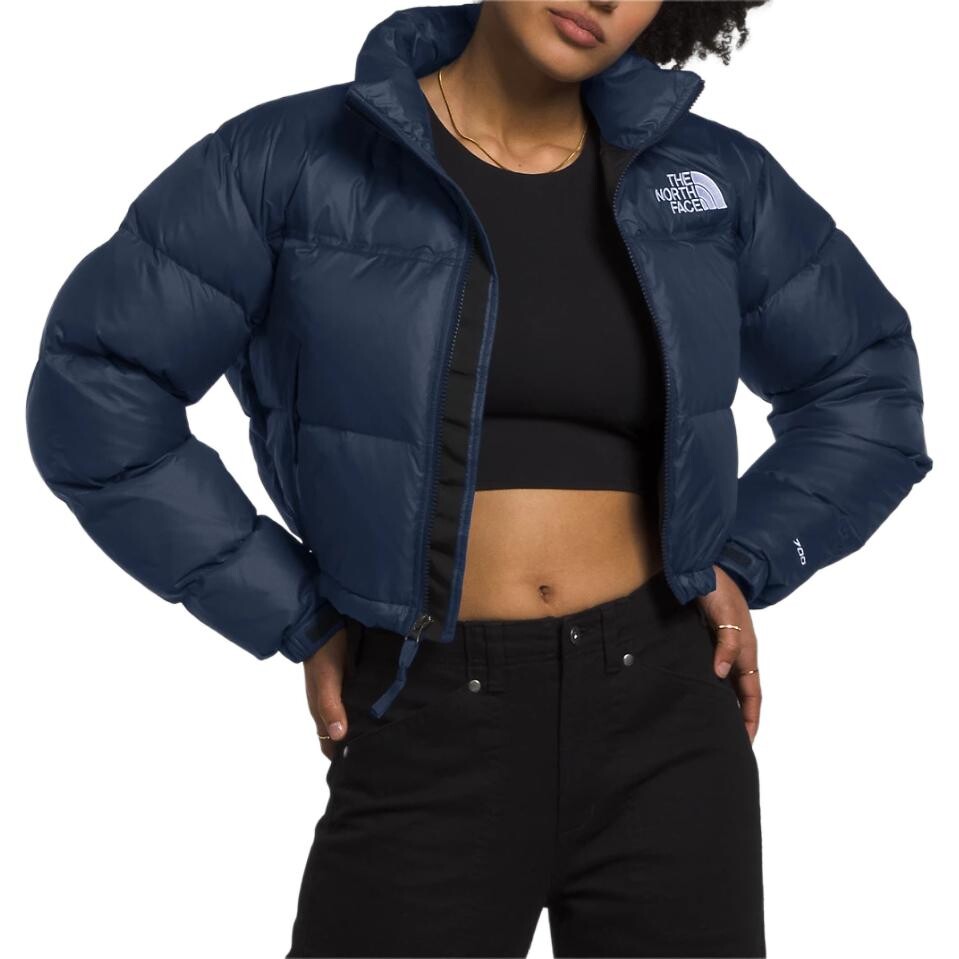 Пуховик женский синий The North Face
Пуховик женский синий The North Face