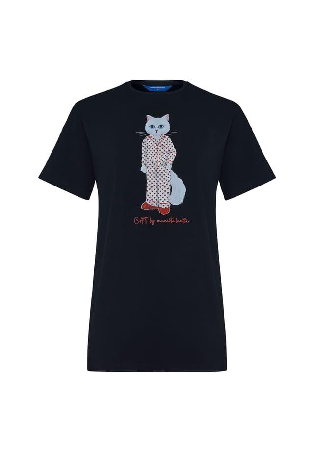 Рубашка платье пижама кошка Cat By Manii'Ta Lacitta, синий
Рубашка платье пижама кошка Cat By Manii'Ta Lacitta, синий