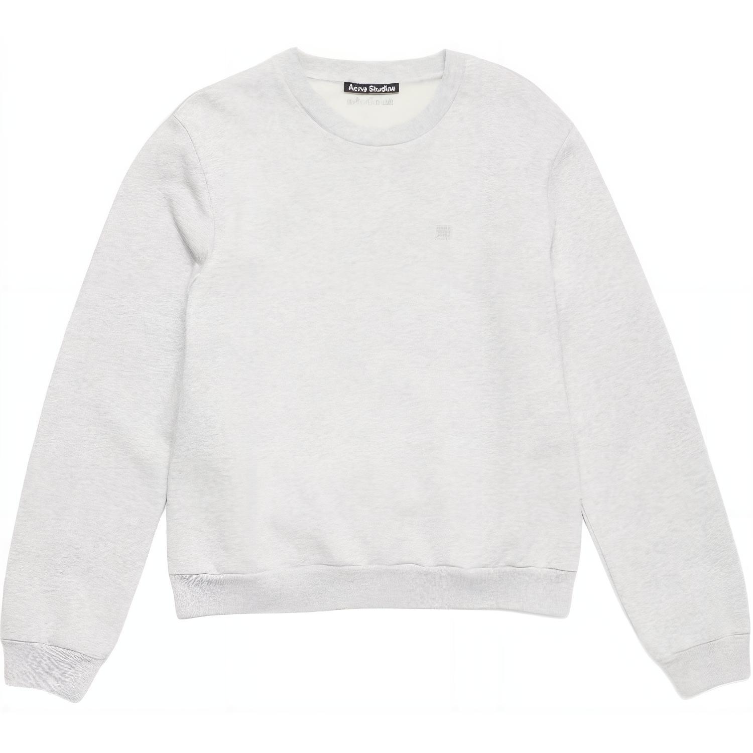 Флисовая толстовка с круглым вырезом Acne Studios, светло-серый
Флисовая толстовка с круглым вырезом Acne Studios, светло-серый