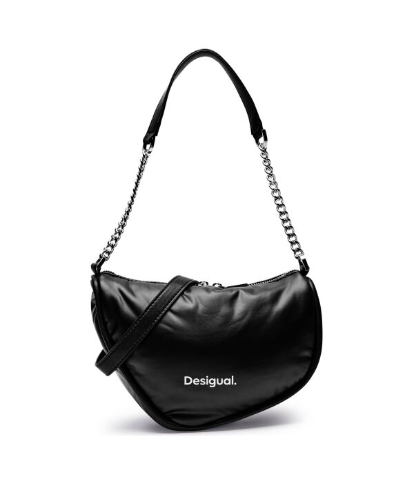 Сумка-мессенджер Desigual на цепочке, черный
Сумка-мессенджер Desigual на цепочке, черный