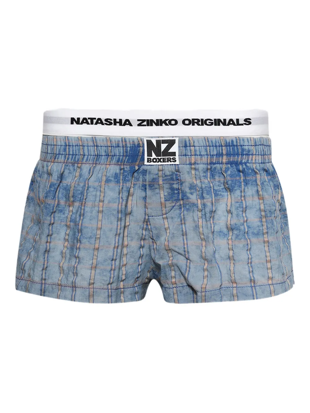 Шорты в шахматную клетку Natasha Zinko, синий
Шорты в шахматную клетку Natasha Zinko, синий