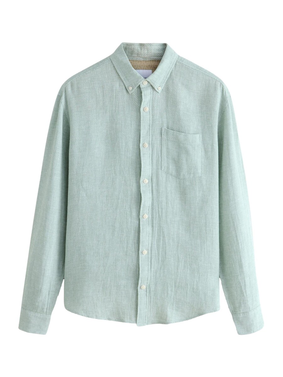 Рубашка обычного кроя на пуговицах Next, пастельный зеленый
Рубашка обычного кроя на пуговицах Next, пастельный зеленый