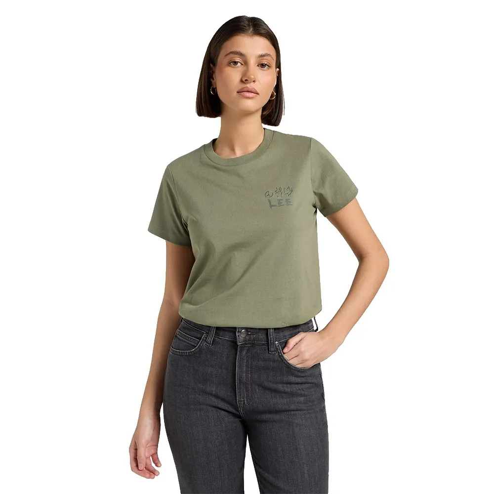 Футболка с коротким рукавом Lee Peace, зеленый
Футболка с коротким рукавом Lee Peace, зеленый