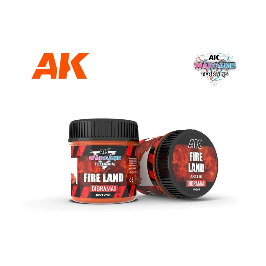 Wargame Terrain — Огненная земля, AK Wargame Battle Grounds - Diorama Terrains & Enamel Liquid Pigments
Wargame Terrain — Огненная земля, AK Wargame Battle Grounds - Diorama Terrains & Enamel Liquid Pigments