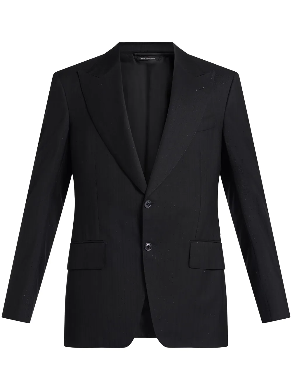 Однобортный пиджак TOM FORD, черный
Однобортный пиджак TOM FORD, черный