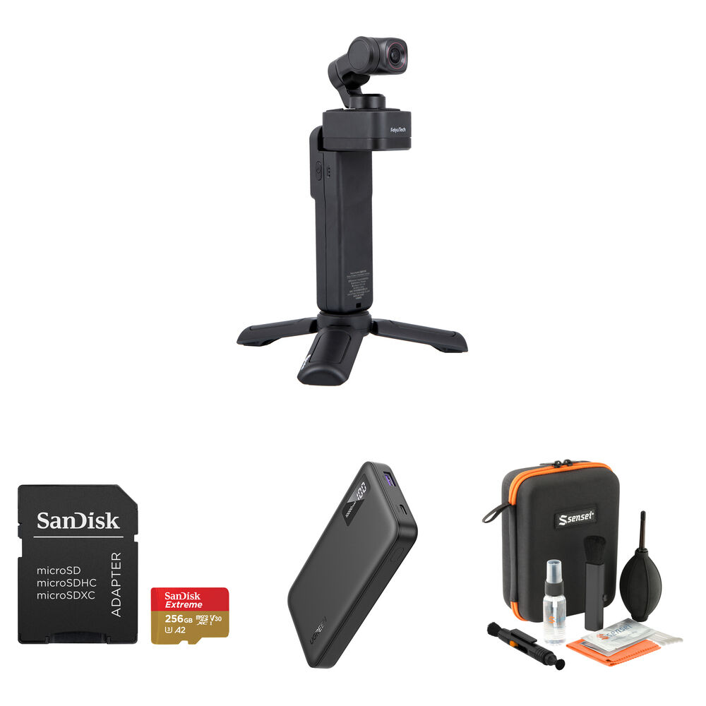 Экшн-камера Feiyu Pocket 3 3-Axis Handheld Gimbal Camera Kit with Accessory
Экшн-камера Feiyu Pocket 3 3-Axis Handheld Gimbal Camera Kit with Accessory