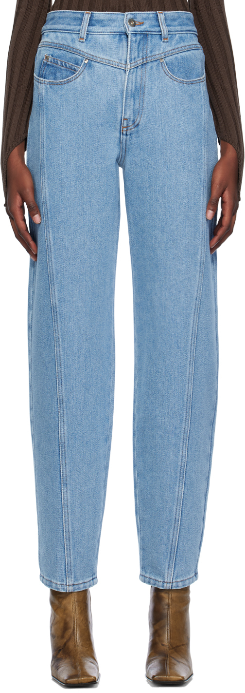 Синие джинсы Абаи Miista
Синие джинсы Абаи Miista