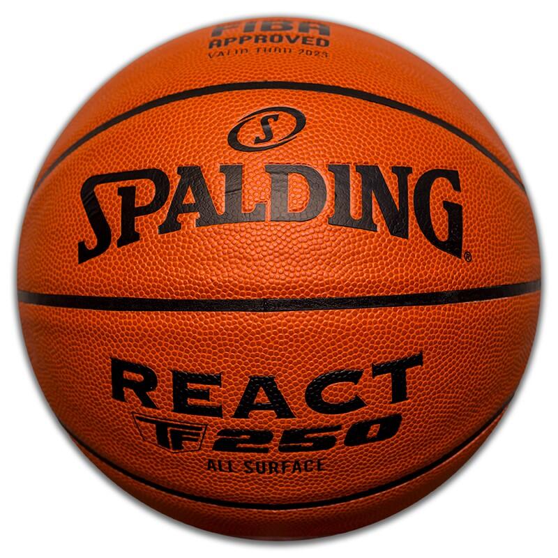 Женская баскетбольная баскетбольная майка Spalding React TF-250 для игры в помещении и на открытом воздухе, размер 6, логотип FIBA
Женская баскетбольная баскетбольная майка Spalding React TF-250 для игры в помещении и на открытом воздухе, размер 6, логотип FIBA