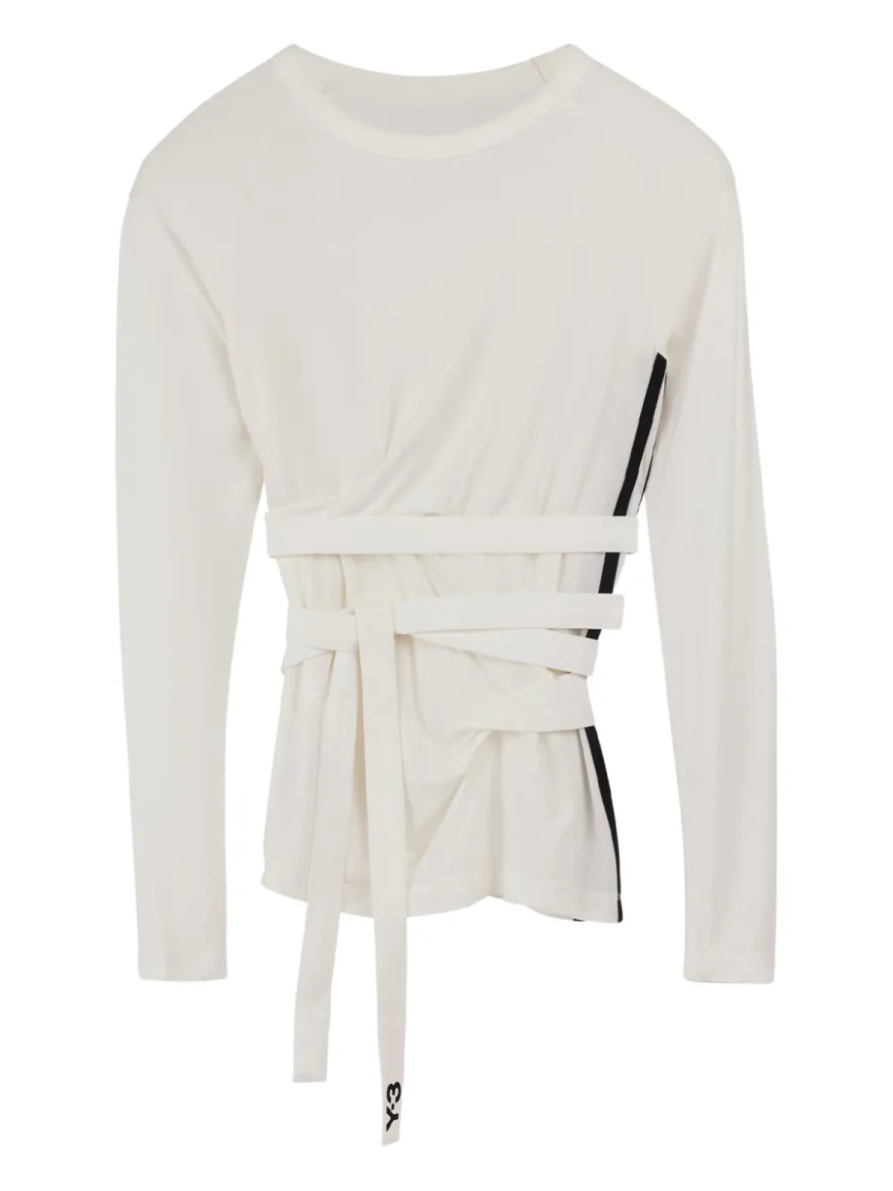 Y-3 футболка с завязками, белый
Y-3 футболка с завязками, белый