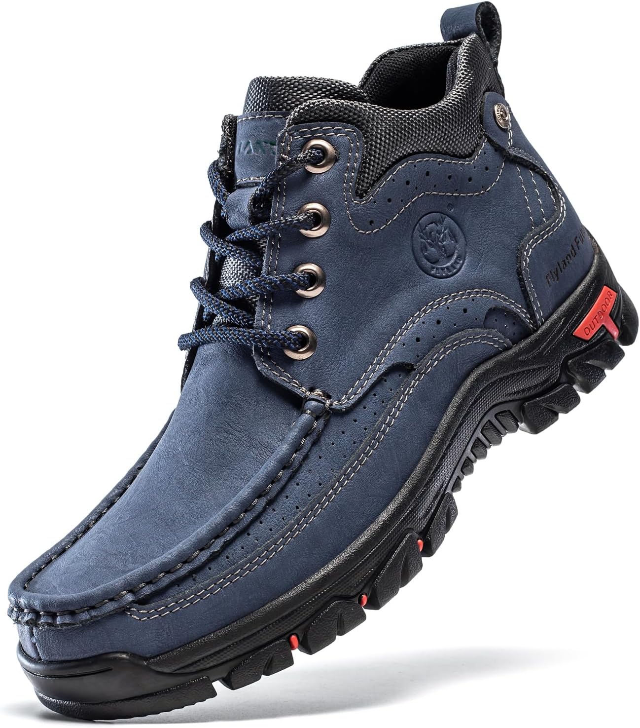 Мужские повседневные ботинки FLYLAND, винтажная кожаная обувь на щиколотку, ботинки Чукка, средние, с нескользящей подошвой, для вождения и прогулок, синий
Мужские повседневные ботинки FLYLAND, винтажная кожаная обувь на щиколотку, ботинки Чукка, средние, с нескользящей подошвой, для вождения и прогулок, синий