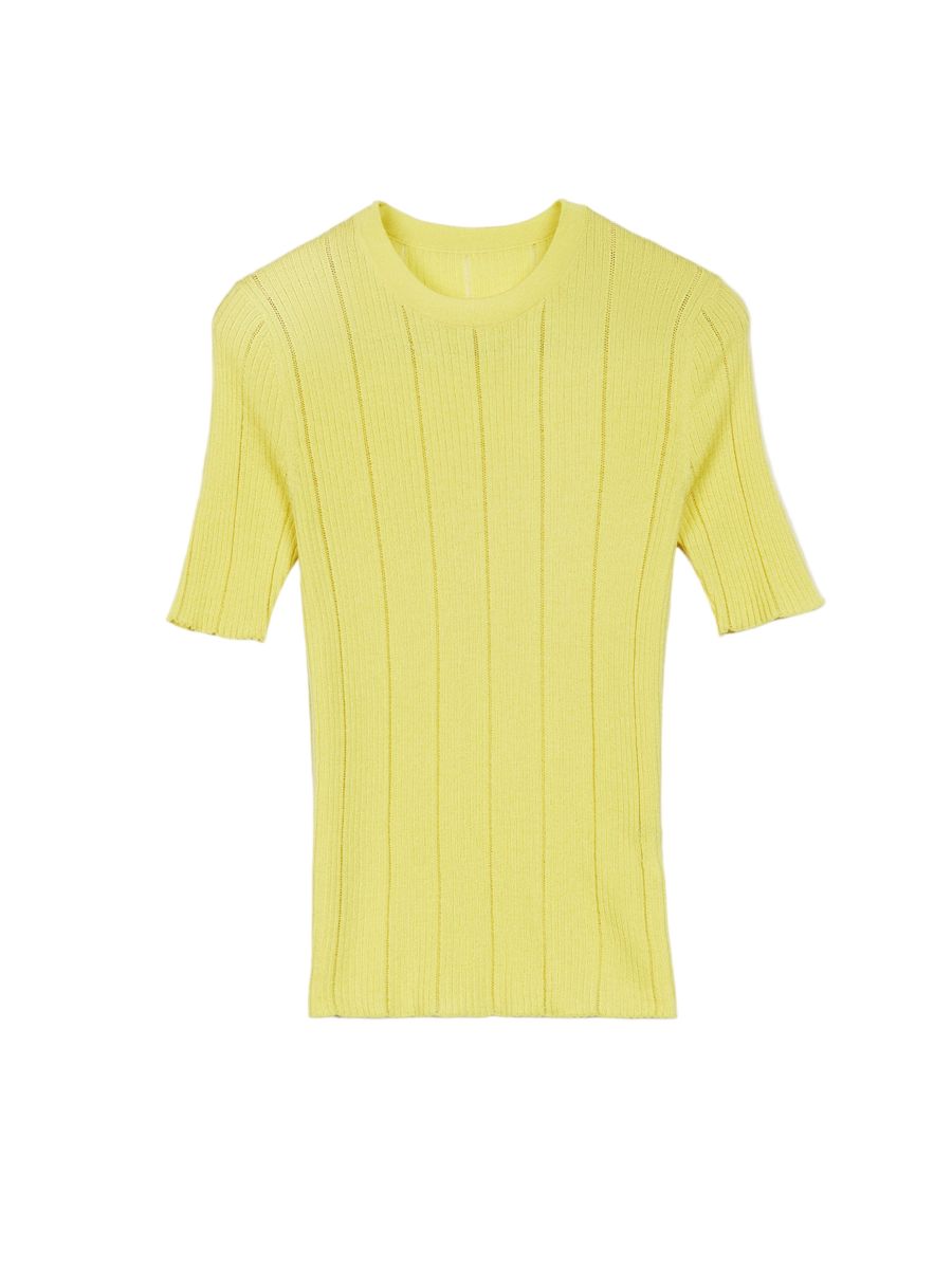 Женская блузка из кашемира и шелка Ajour-Knit Gobi Cashmere, Yellow-blazing yellow
Женская блузка из кашемира и шелка Ajour-Knit Gobi Cashmere, Yellow-blazing yellow