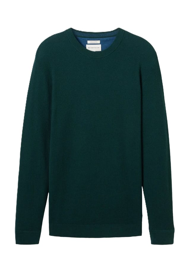 Хлопковый свитер Tom Tailor, цвет 36296 dark tree g
Хлопковый свитер Tom Tailor, цвет 36296 dark tree g