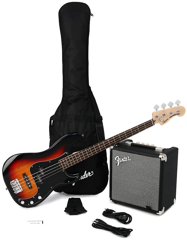 Squier Affinity Series Precision Bass PJ Pack 3-Color Sunburst с накладкой на гриф Laurel 0372980000
Squier Affinity Series Precision Bass PJ Pack 3-Color Sunburst с накладкой на гриф Laurel 0372980000