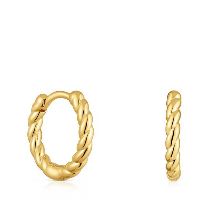Серьги-кольца Tous Basics Short Braided, серебро с 18-каратным золотым покрытием, 10 мм
Серьги-кольца Tous Basics Short Braided, серебро с 18-каратным золотым покрытием, 10 мм