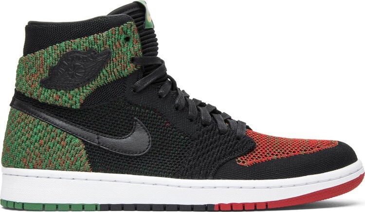 Кроссовки Air Jordan 1 Retro High Flyknit Black History Month, черный 
Кроссовки Air Jordan 1 Retro High Flyknit Black History Month, черный