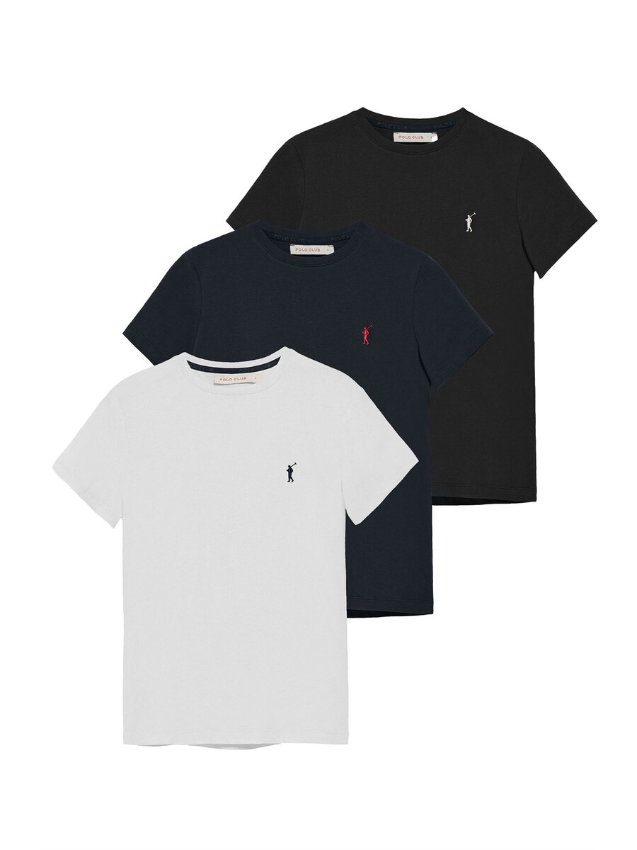 Рубашка Polo Club, черный/белый
Рубашка Polo Club, черный/белый