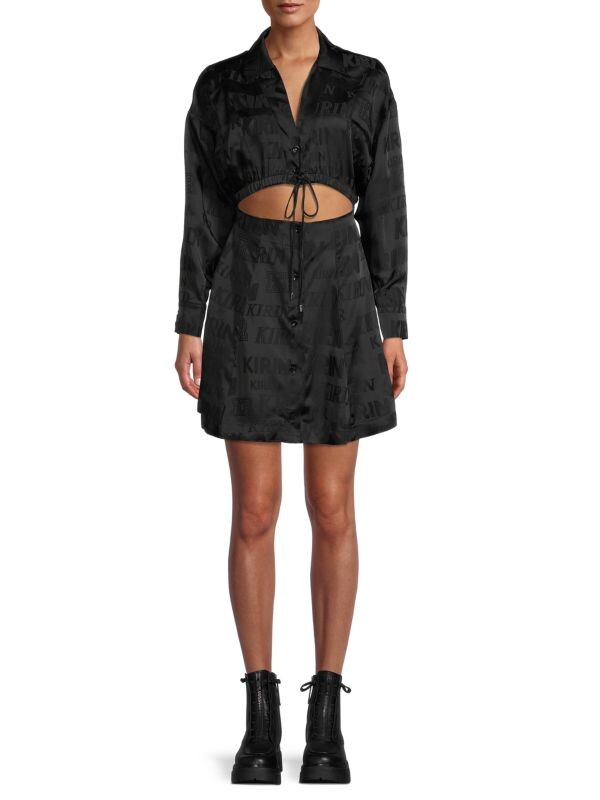 Атласное платье с вырезами typo Kirin Black
Атласное платье с вырезами typo Kirin Black