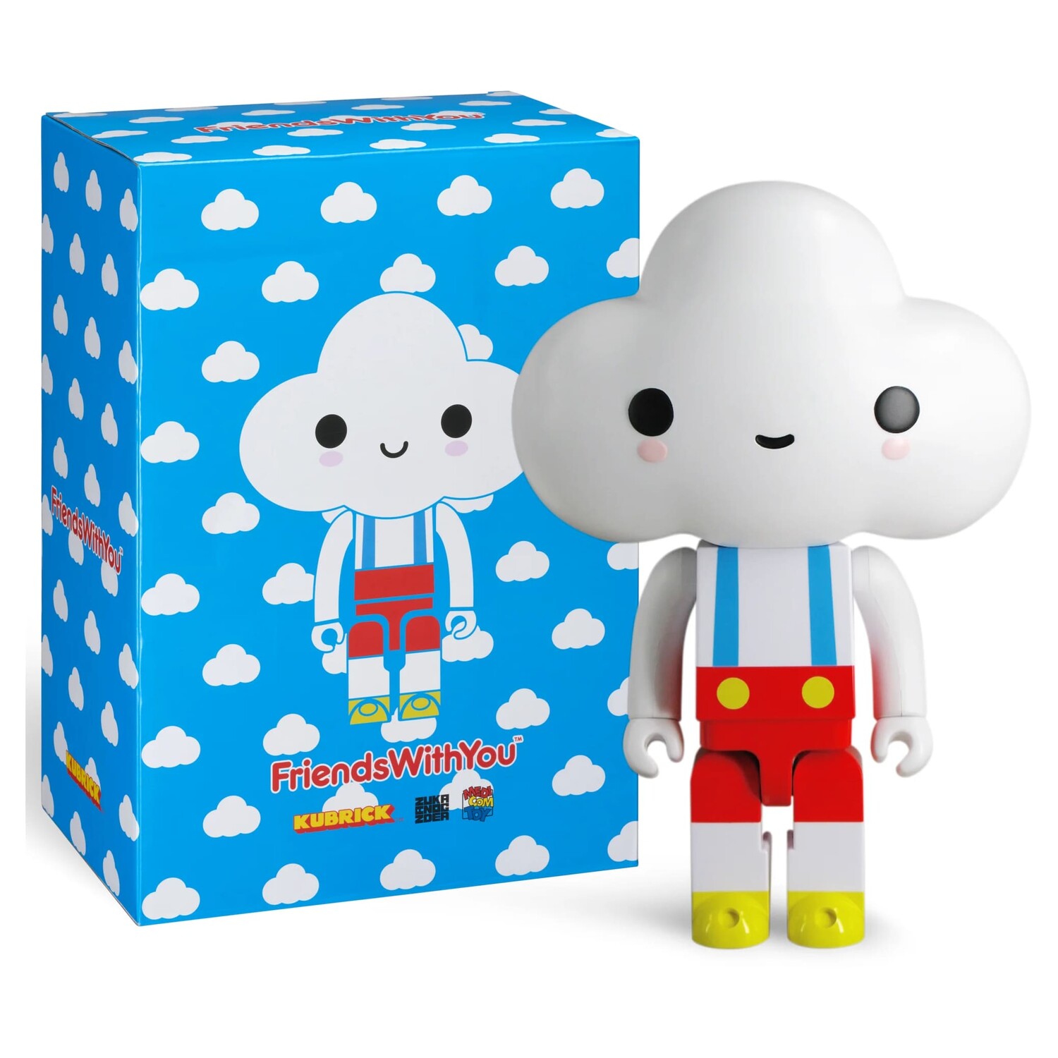 Фигурка Friends With You Little Cloud Boy Kubrick, белый/мультиколор
Фигурка Friends With You Little Cloud Boy Kubrick, белый/мультиколор