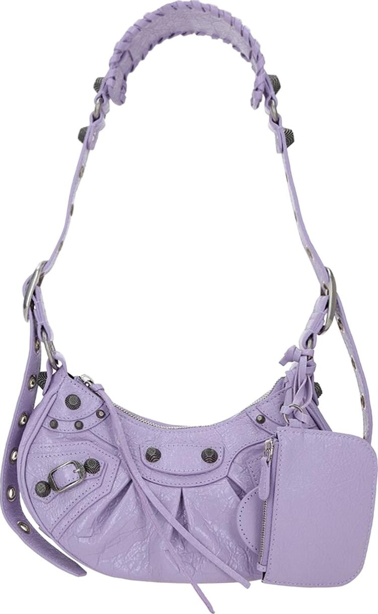 Сумка Balenciaga Le Cagole Xs Shoulder Bag Lilac, фиолетовый 
Сумка Balenciaga Le Cagole Xs Shoulder Bag Lilac, фиолетовый