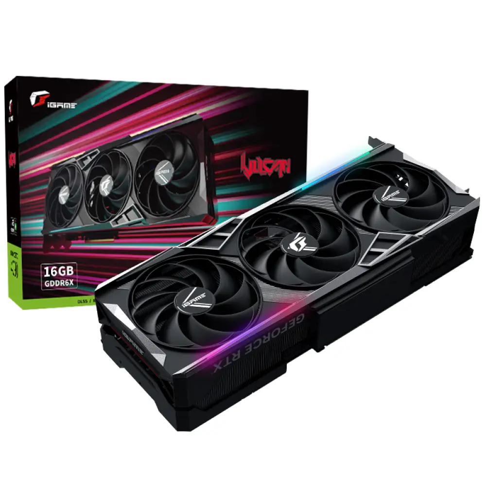 Видеокарта Colorful iGame GeForce RTX 4080 Vulcan OC DLSS 3 GDDR6X
Видеокарта Colorful iGame GeForce RTX 4080 Vulcan OC DLSS 3 GDDR6X