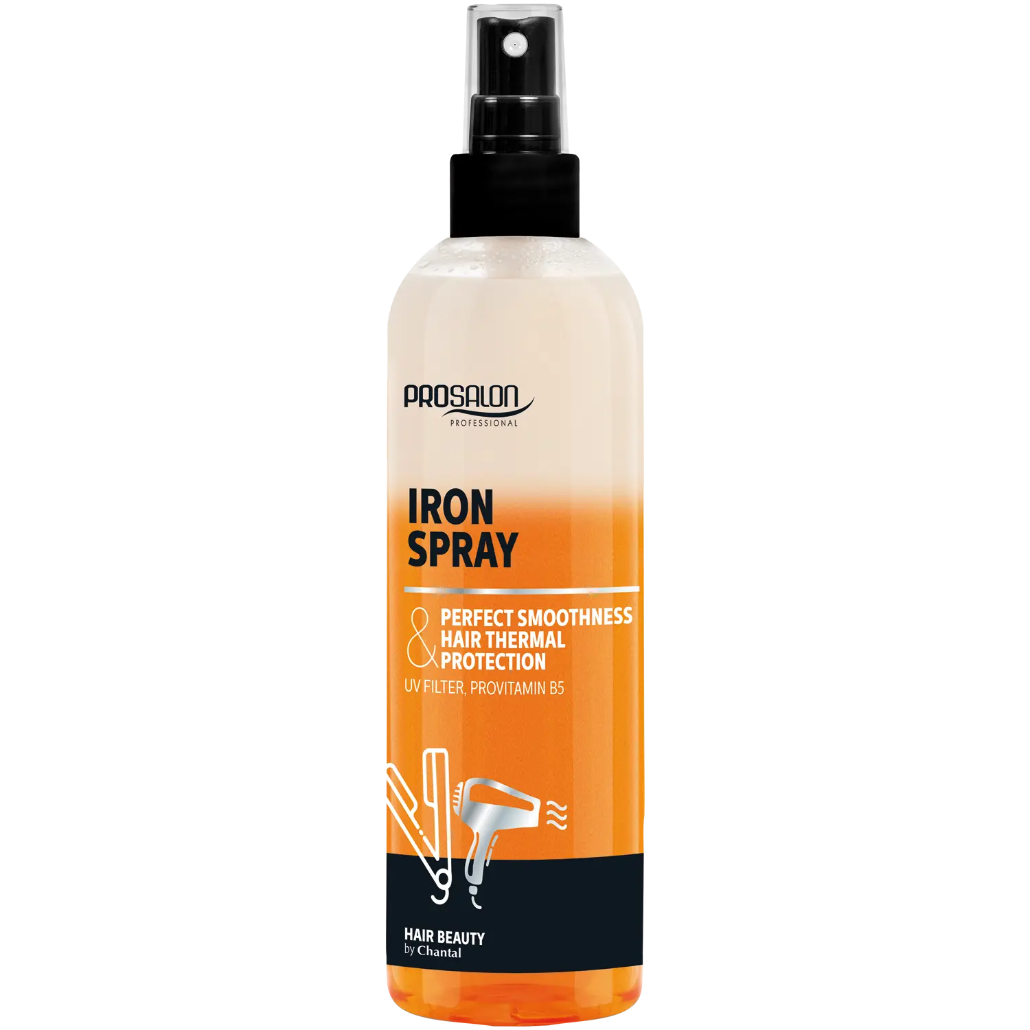 Prosalon Provitamin B5 and UV Filter термозащитный двухфазный спрей для выпрямления волос, 200 мл
Prosalon Provitamin B5 and UV Filter термозащитный двухфазный спрей для выпрямления волос, 200 мл